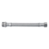 FLESSIBILE IN ACCIAIO INOX cm 30 M 3/8 x 1/2 F  - Senza Marca
