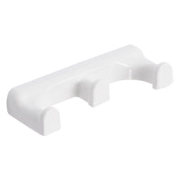 APPENDI ABITO / ACCAPPATOIO SERIE 'LINEA' Linea Bianco - cm 20 x 7 x h.3  - METAFORM