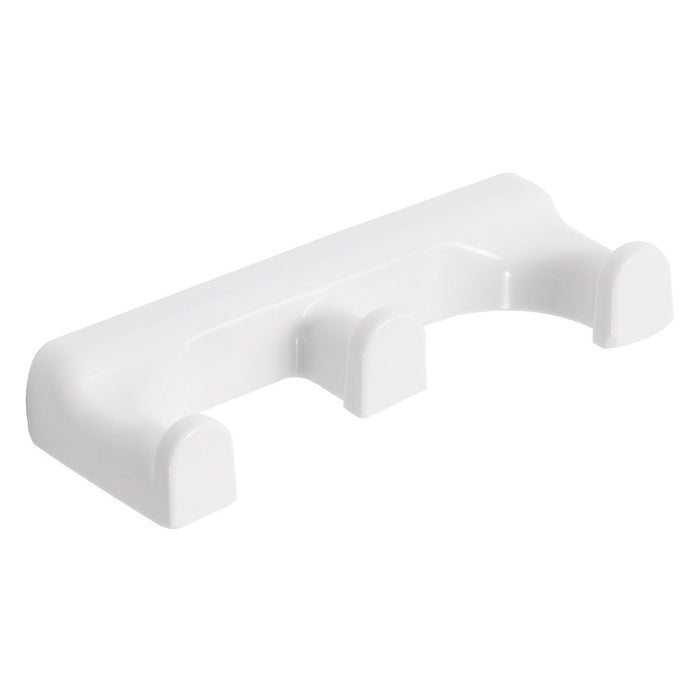 APPENDI ABITO / ACCAPPATOIO SERIE 'LINEA' Linea Bianco - cm 20 x 7 x h.3  - METAFORM