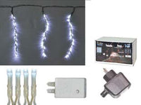 TENDA 288 LED BIANCO FREDDO PER ESTERNO CON GIOCO LUCI- - mt.5 + mt.6 x 1 - 36 fili - 1 pezzi