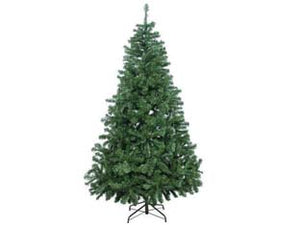 ALBERO DI NATALE VERDE- - cm.210h. con 800 rami, base in metallo - 1 pezzi