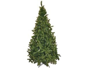 ALBERO DI NATALE PINO VERDE- - cm.180h. con 615 rami, base in metallo - 1 pezzi