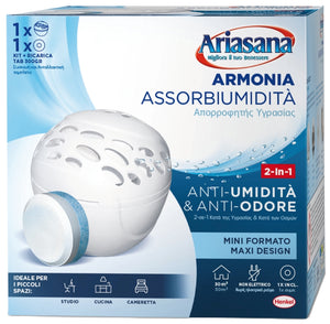 Henkel ASSORBIUMIDITÀ ARIASANA KIT MICRO ARMONIA CON 1 RICARICA 300 grammi