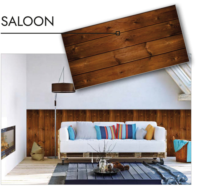 LASTRA DECORATIVA SERIGRAFATA cm. 50x100 - Effetto Saloon 15.00 pz