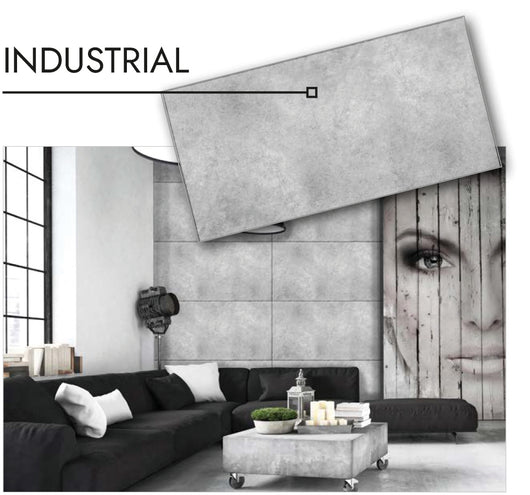 LASTRA DECORATIVA SERIGRAFATA cm. 50x100 - Effetto Industrial 15.00 pz