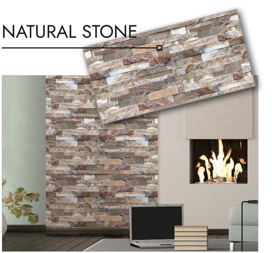 LASTRA DECORATIVA SERIGRAFATA cm. 50x100 - Effetto Natural Stone