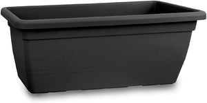 FIORIERA RETTANGOLARE 'ANTHEA' cm 80x40x34h - Col. Antracite
