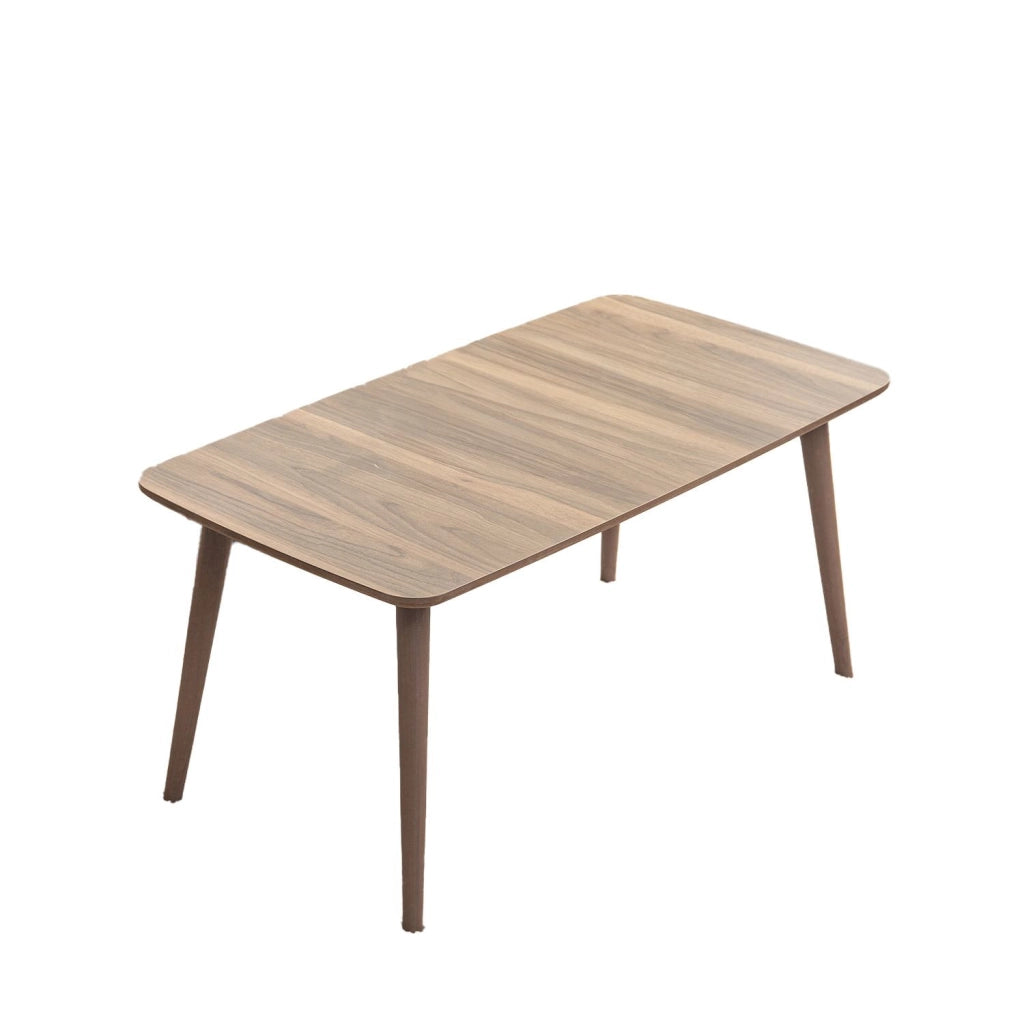Tavolino in legno "Luci" 100 x 53 x 45 cm - Noce