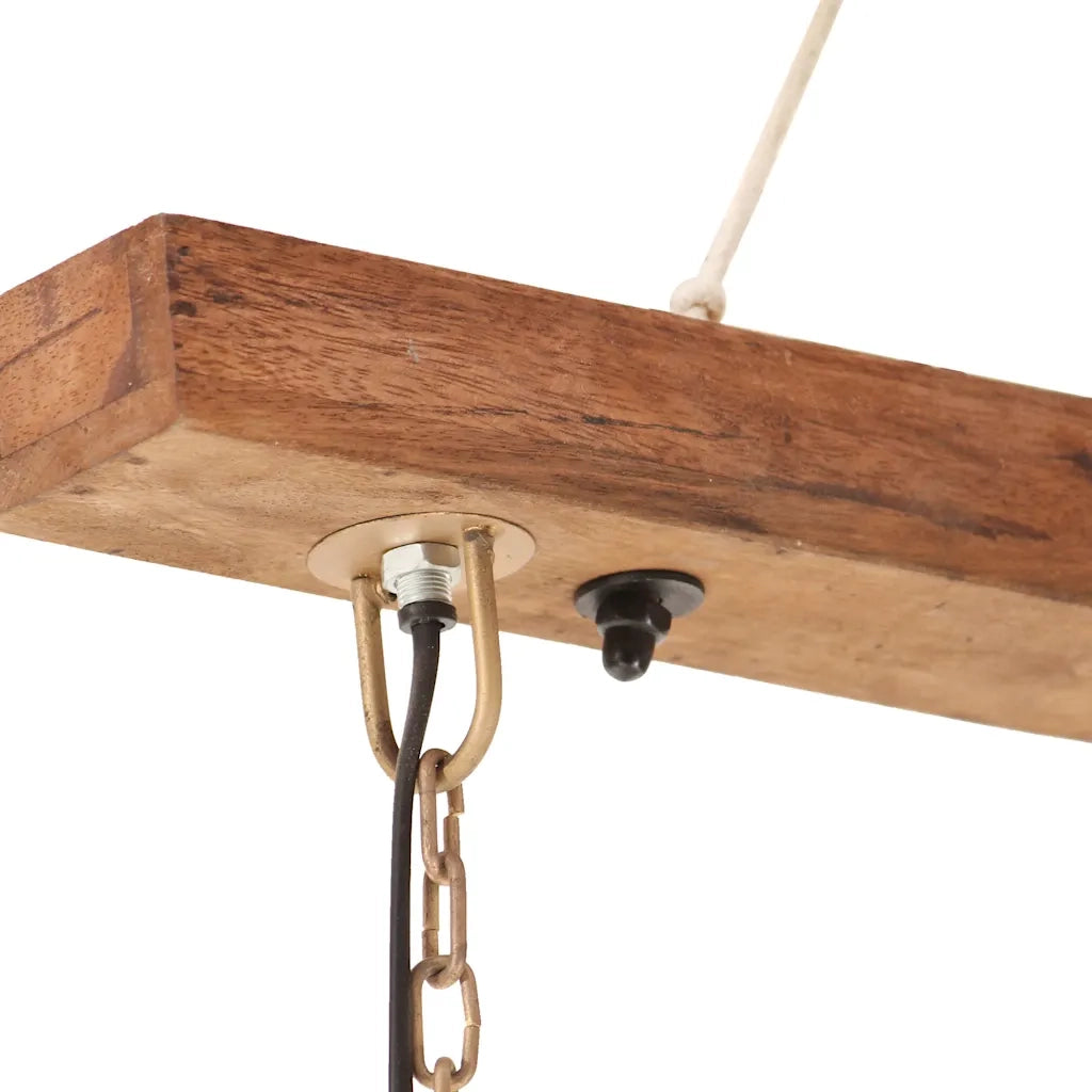 Lampada a Sospensione Industriale 25 W Ottone 109 cm E27 CFW5640815