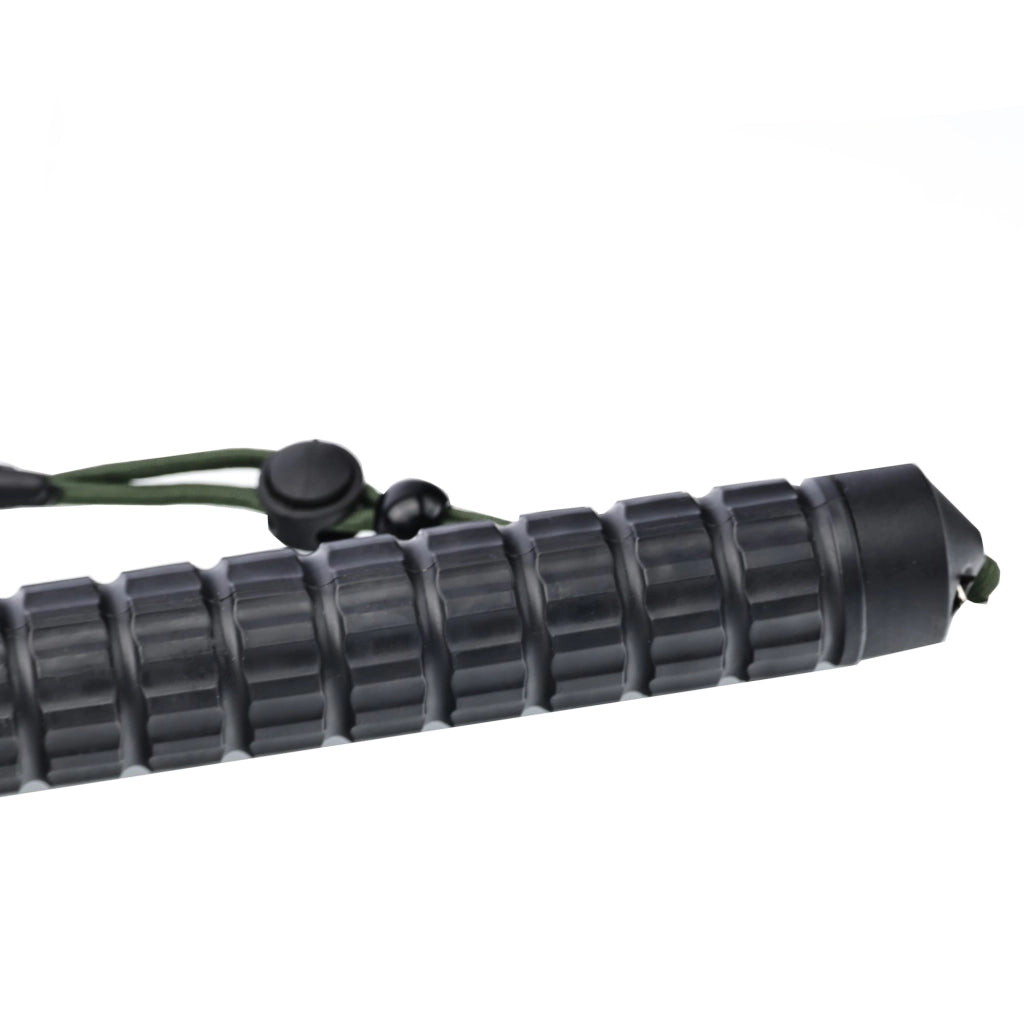 Bastone Telescopico 555 mm con Custodia – Costruzione Solida, Impugnatura Ergonomica | Cromatura Nera