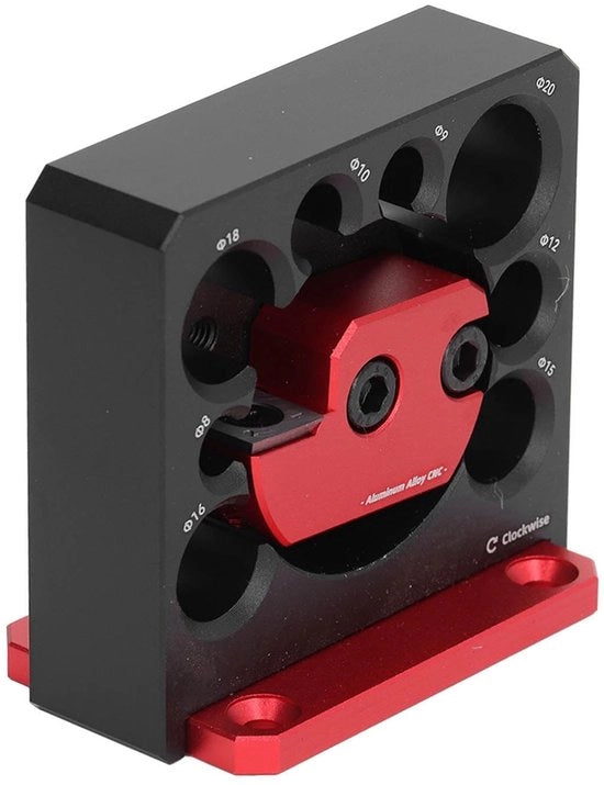 Pluggensnijder Verstelbaar per Deuvelset per Houtbewerking con Materiale in Lega di Alluminio - 8 a 20 mm - Deuvelmal