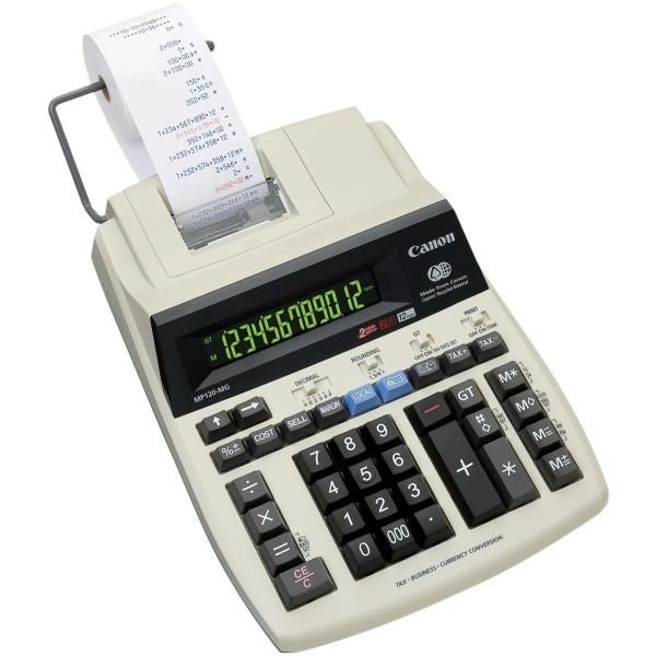 Canon mp120-mg-es ii calcolatrice desktop calcolatrice con stampa bianco - CANMP120MG