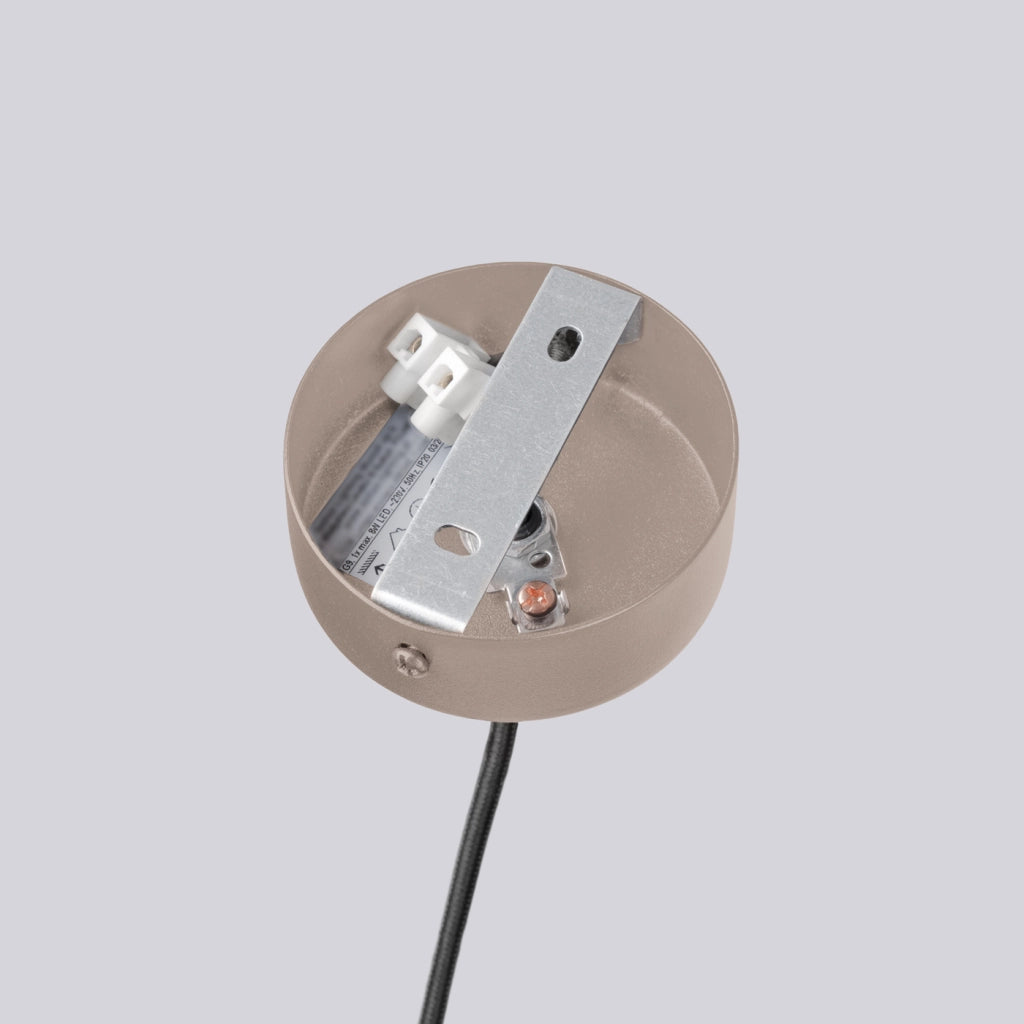Lampadario HALO 6 taupe