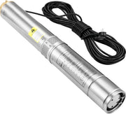 Pompa Subacquea Doppia Azionata - Bocchetta Pompa - Acciaio Inox - 750W 105 L/min - Elettrica - 62M Altezza di Elevazione