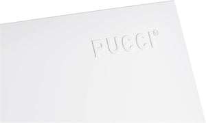 PLACCA PER CASSETTA INCASSO PUCCI ECO 2 PULSANTI LINEA MOD.2014- Bianca- PUCCI- pezzi 1