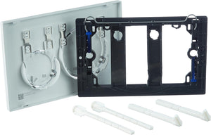 PLACCA 2 TASTI MODELLO SIGMA 20 BIANCA   GEBERIT