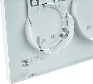 PLACCA 2 TASTI MODELLO SIGMA 20 BIANCA   GEBERIT