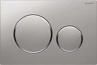 PLACCA DI COMANDO SIGMA20 DOPPIO TASTO  SATINATA CROMO GEBERIT