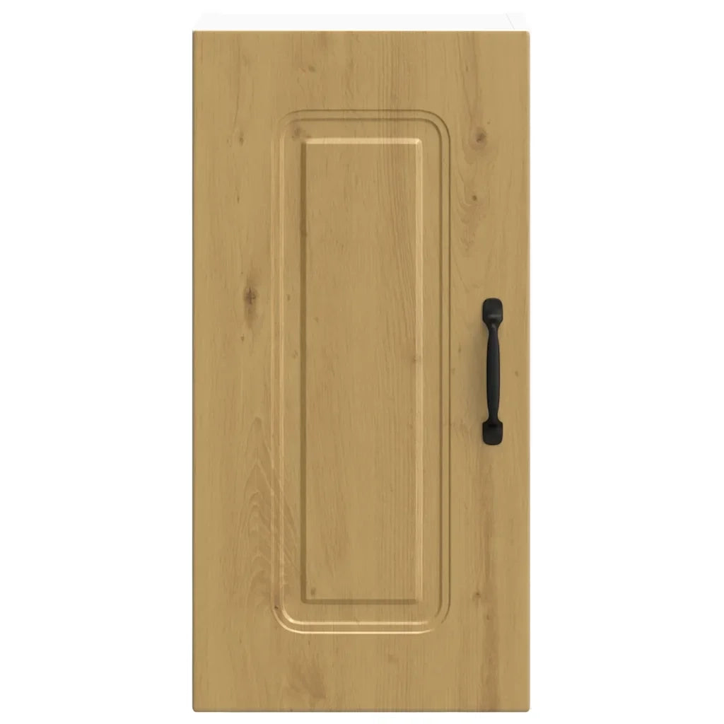 Mobiletto da cucina versatile 30 x 31 x 60 cm pratico contenitore stile rovere artigianale legno composito 02_0049969