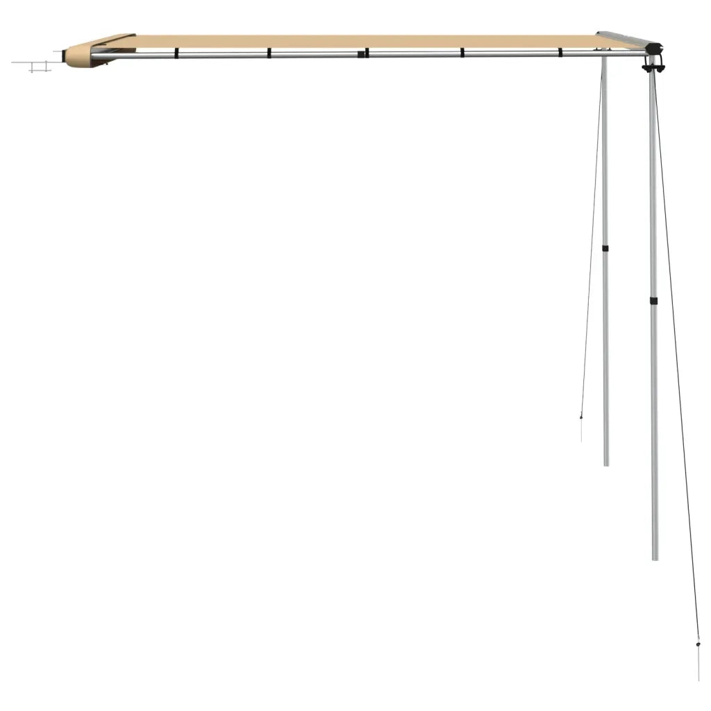 vidaXL Tendalino per Camper e Roulotte 2,4x2,5x2,15 m Beige