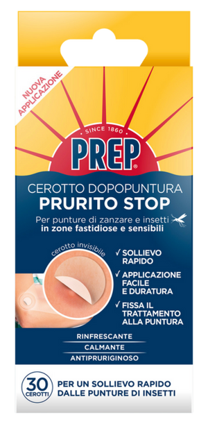 CEROTTO DOPOPUNTURA 'PRURITO STOP' cf da 30 pezzi  - PREP