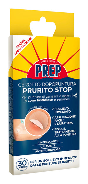 CEROTTO DOPOPUNTURA 'PRURITO STOP' cf da 30 pezzi  - PREP