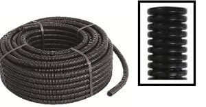 ELET: CORRUGATO NERO C/SONDA IMQ D.16 MT.100