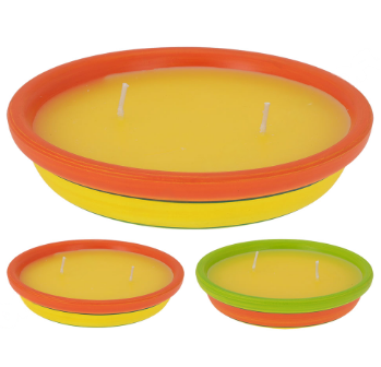 CANDELA ALLA CITRONELLA cm 15 x 4- 8 pezzi