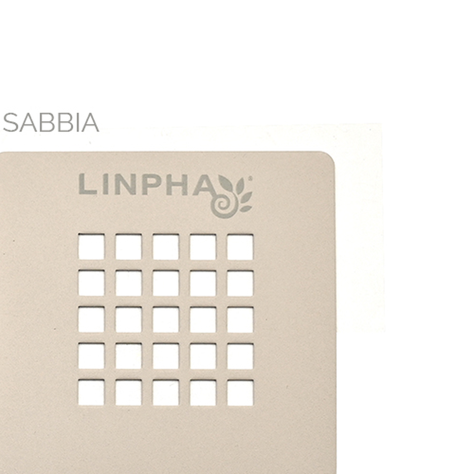 GRIGLIA PER PIATTI DOCCIA ESTASI- Sabbia- LINPH- pezzi 1