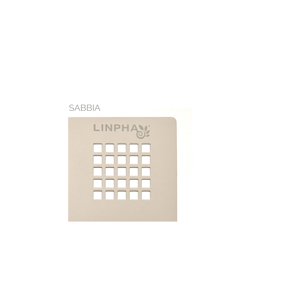 GRIGLIA PER PIATTI DOCCIA ESTASI- Sabbia- LINPH- pezzi 1