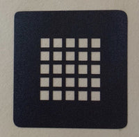 GRIGLIA PER PIATTI DOCCIA SERENITY- Nero- DH- pezzi 1