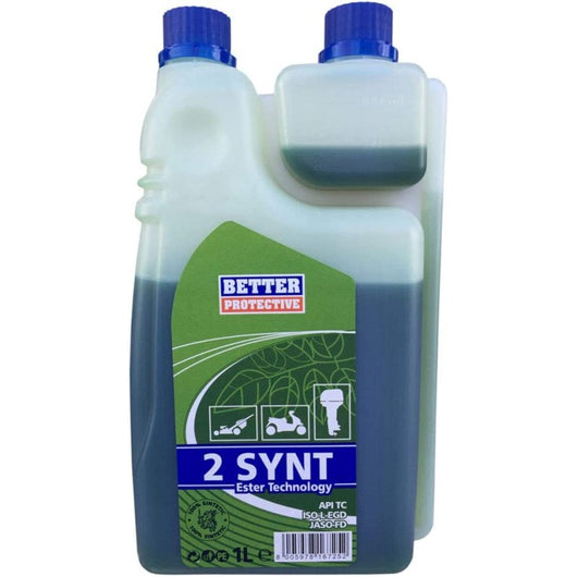 OLIO MISCELA PER MOTORI 2 TEMPI SYNT- ml 1000 con dosatore- GRYN- pezzi 1