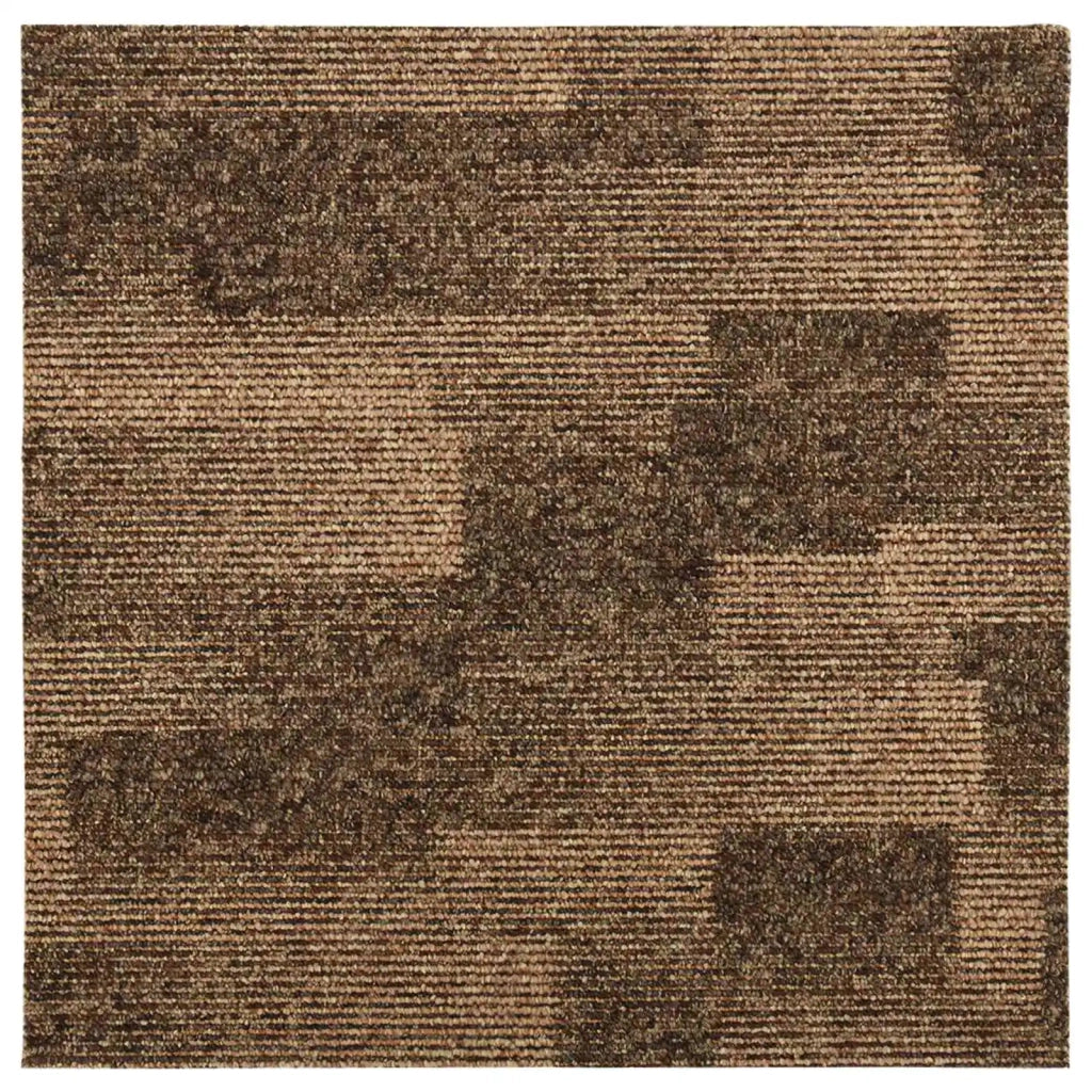Moquette per pavimenti 20 pz Marrone 50 x 50 cm PP CFW4212612