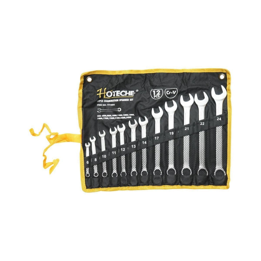 Set 12 chiavi combinate 6-24mm Hoteche