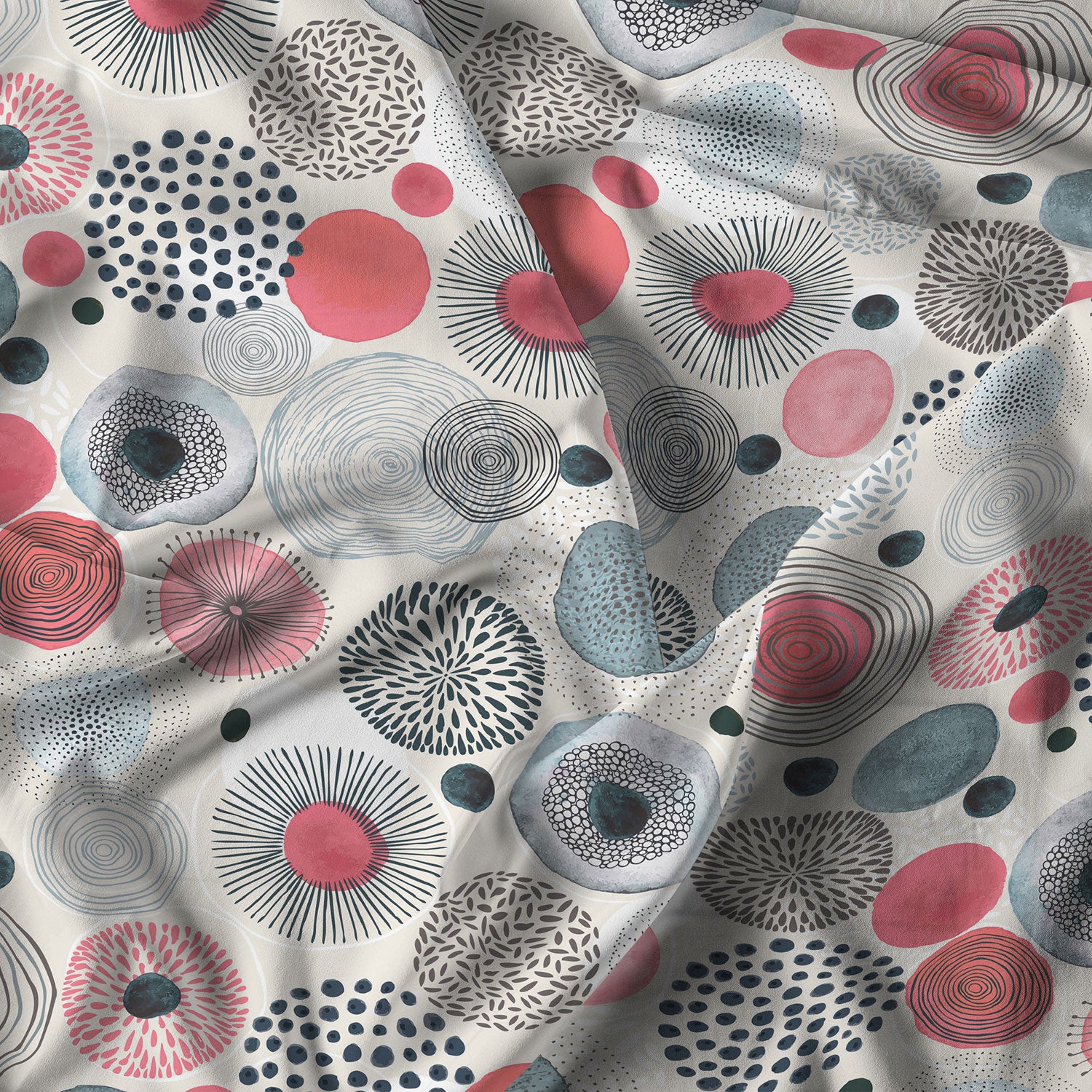 Copripiumino Matrimoniale con Stampa sul Sacco e Federe Linea River Elba