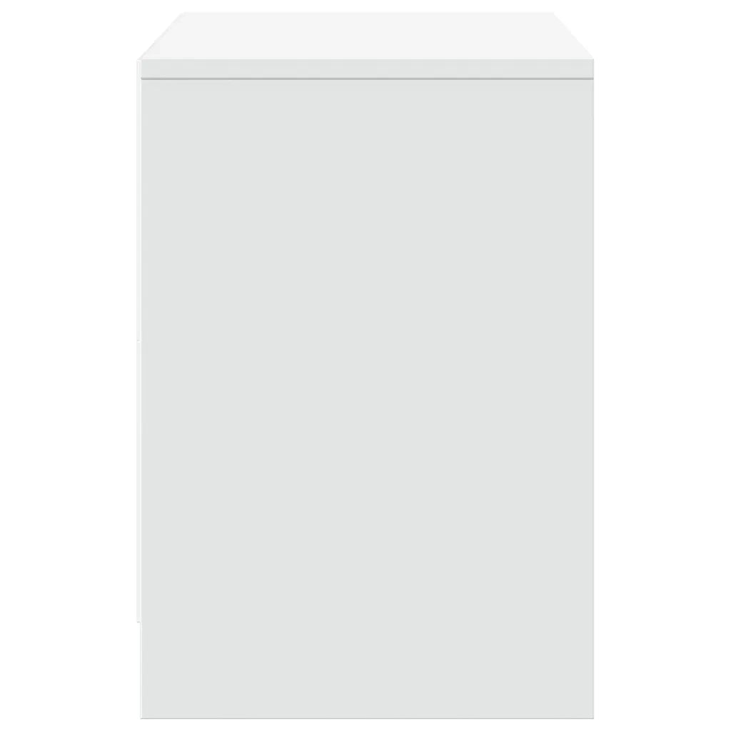 Mobile Porta TV con LED Bianco 100x34x50 cm in Truciolato 852215