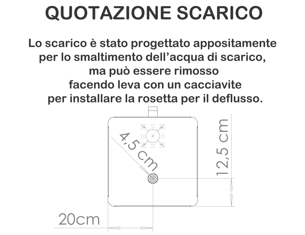 Fontana da Giardino con Rubinetto in Ottone e Base con Ciottoli 40x40x97 cm in Acciaio Bianco
