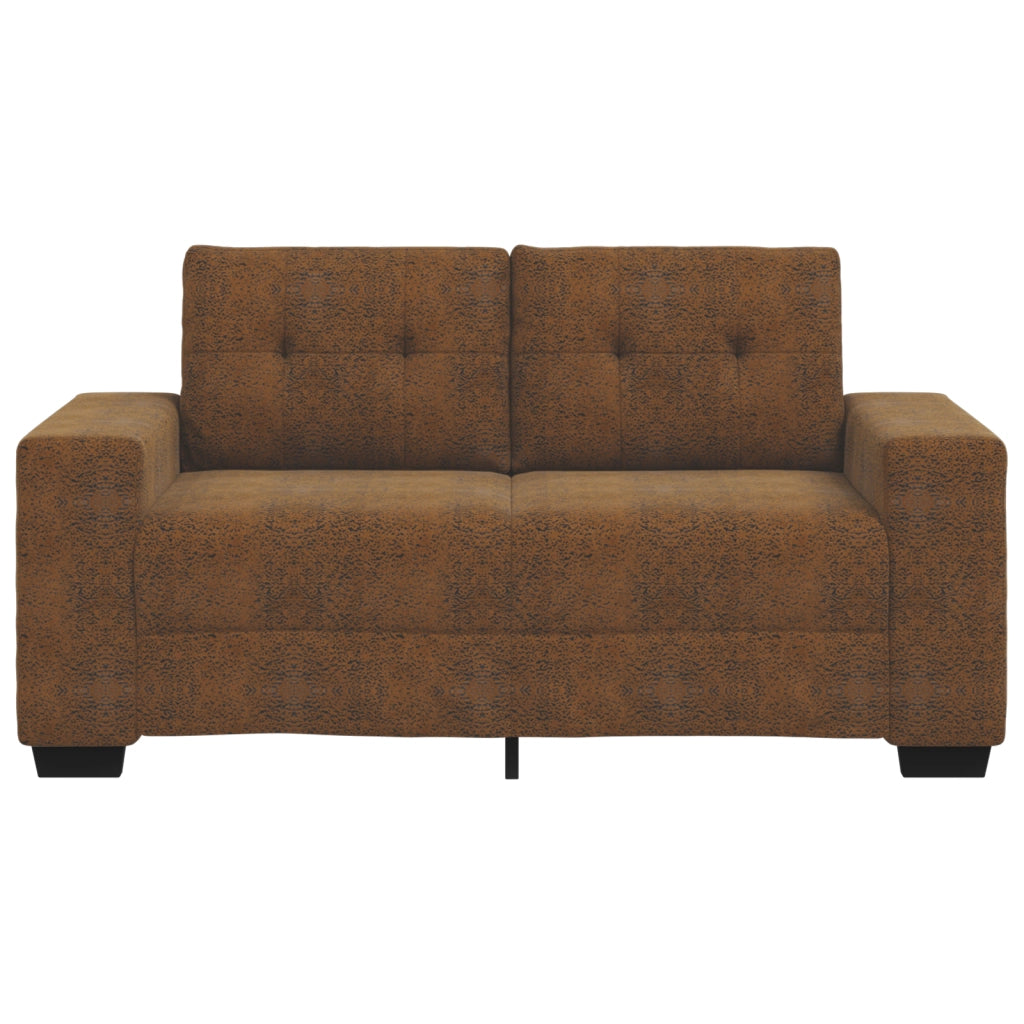 Divanetto Loveseat  Marrone 120 cm in Eco-pelle