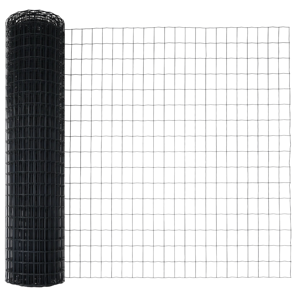 Recinto Euro con 10 Post Grigi 1x10 m in Acciaio