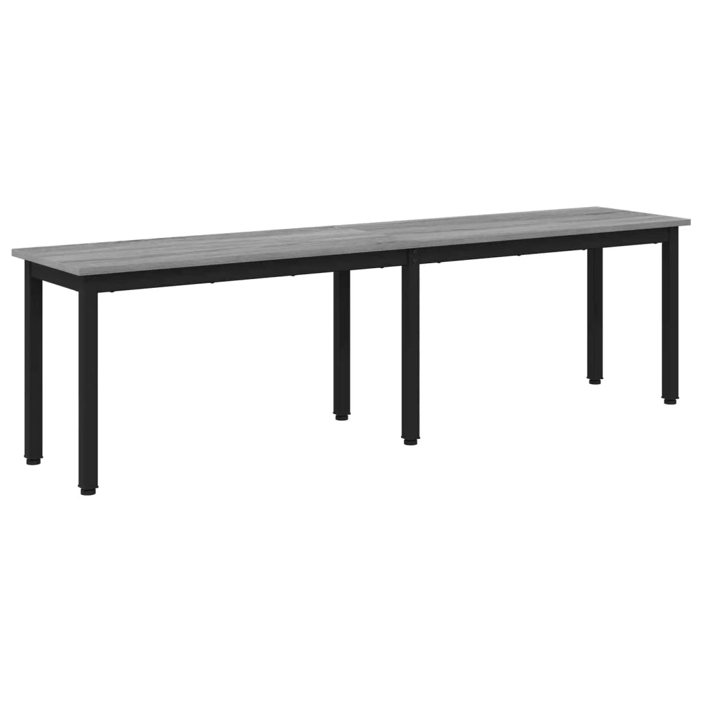 panchina Grigio Sonoma 160 x 35 x 45 cm Legno multistrato 892605