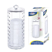 MAURY'S BEAUTY DISPENSER PER DISCHETTI IN COTONE 7X H18 CM