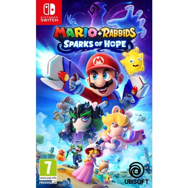 Nintendo mario + rabbids sparks of hope standard+componente aggiuntivo tedesca, inglese, esp, francese, ita nintendo switch - 300121706