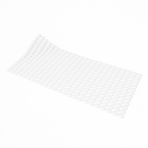 TAPPETO ANTISCIVOLO PER VASCA MOD. RONDO'  CM 72X36- Bianco- DH- pezzi 1