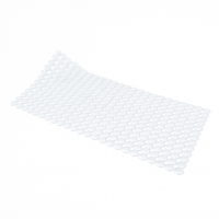 TAPPETO ANTISCIVOLO PER VASCA MOD. RONDO'  CM 72X36- Cristallo- DH- pezzi 1