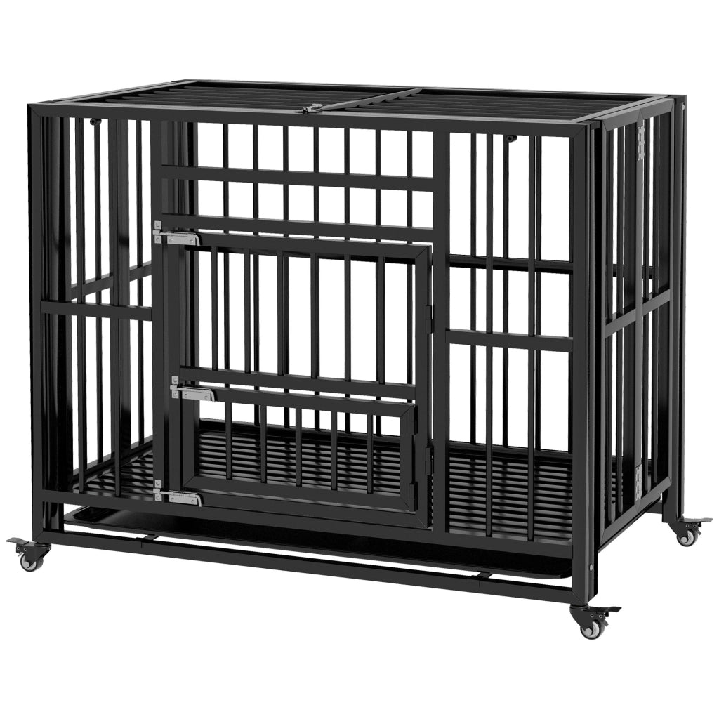 Gabbia per cani ¨C Minimal ¨C 94x58x78 cm, nero