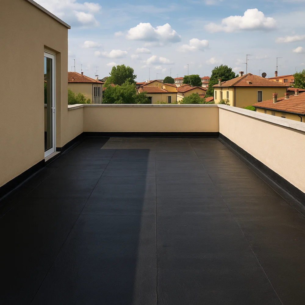 Membrana bituminosa impermeabilizzante casasciutta 4 kg/mq -5°c 5 rotoli 1x10 m