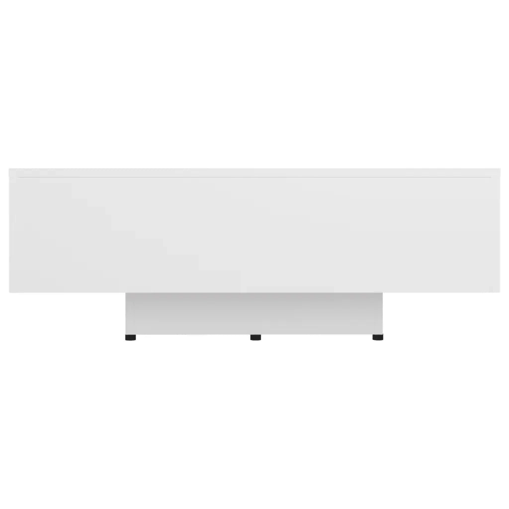 Tavolino da Salotto Bianco 85x55x31 cm in Legno Multistrato 803380