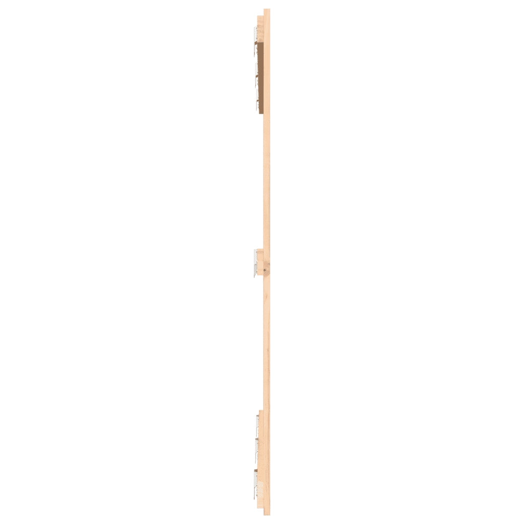 Testiera da Parete-Testiera a Muro-Testata Decorativa 140x3x110 cm in Legno Massello di Pino