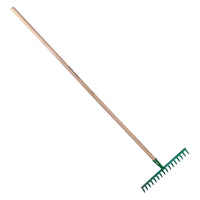 RASTRELLO 12 denti cm 32 - con manico cm. 160  - LIF