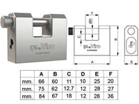 LUCCHETTO MONOBLOCCO FAI BY VIRO- - mm.75 (art.4043) - 1 pezzi VIRO